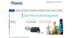 Desktop Screenshot of clarksburgaudiology.com